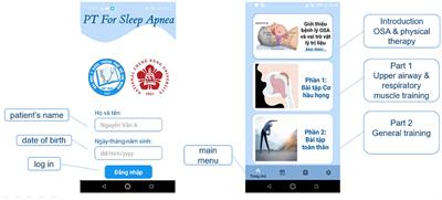 Physical therapy for sleep apnea: a smartphone application for home-based physical therapy for patients with obstructive sleep apnea